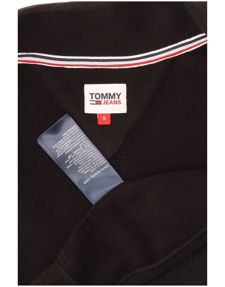 Gilet in pile da uomo Tommy Hilfiger UK 36 piccolo poliestere nero