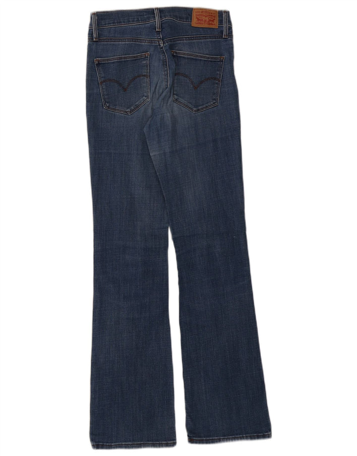 Jeans bootcut dimagranti da donna LEVI'S W26 L32 cotone blu