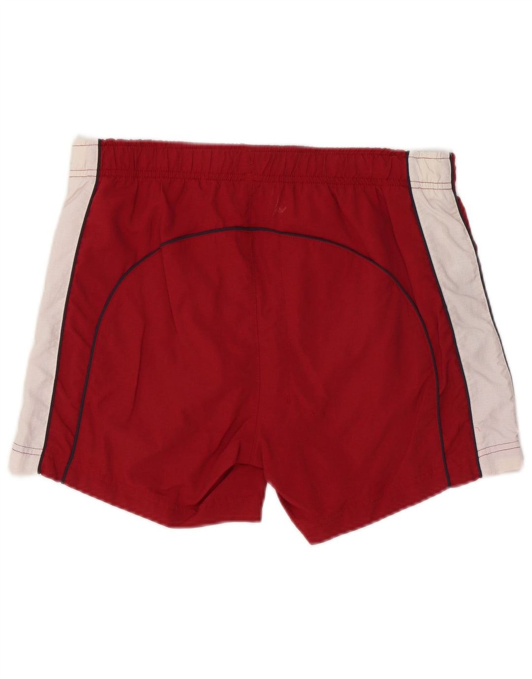 Pantaloncini da bagno da uomo Champion, poliestere color block medio bordeaux