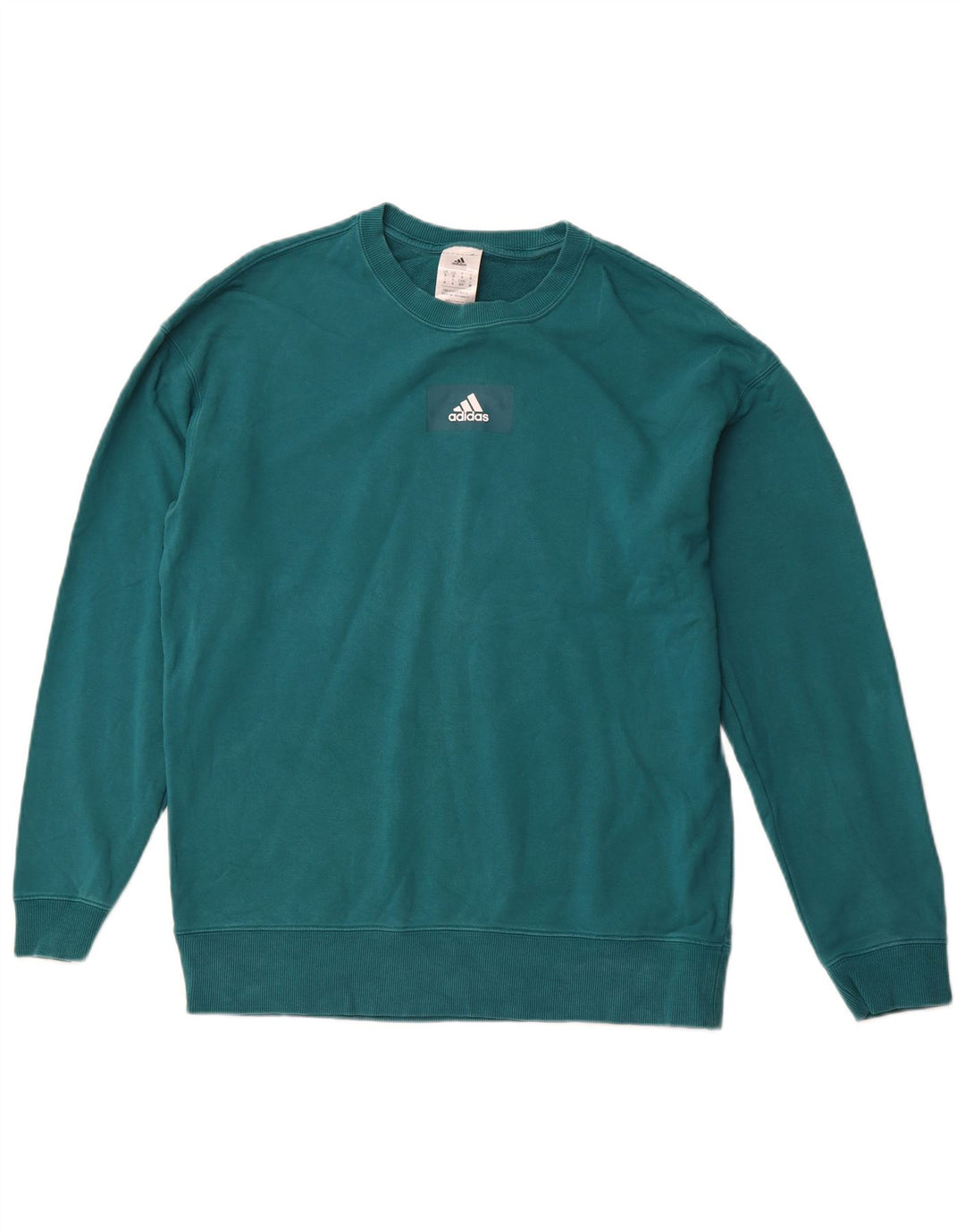 Felpa da uomo ADIDAS Maglione piccolo verde cotone
