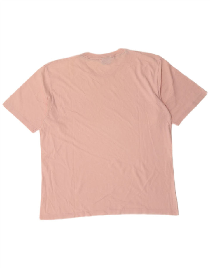 T-shirt da uomo Champion Top XL in cotone rosa