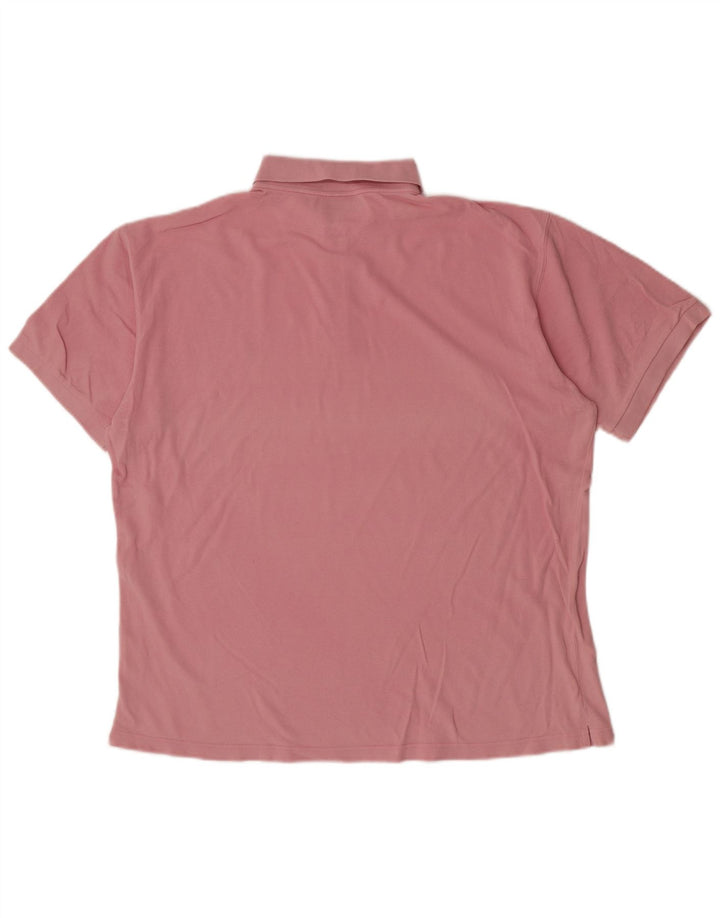 Polo da uomo Marlboro Classics 2XL in cotone rosa