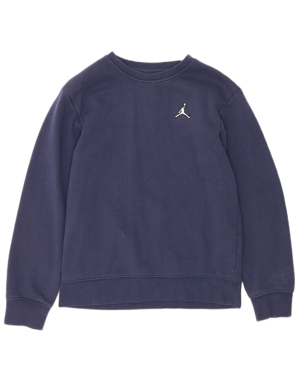 JORDAN Felpa da Ragazzo Maglione 13-14 Anni XL Blu Navy Cotone