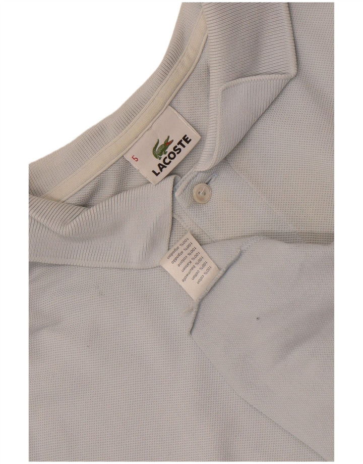 Polo da uomo Lacoste taglia 5 grande in cotone blu