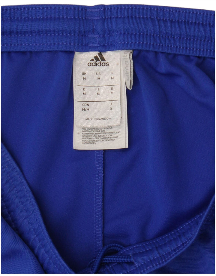 Pantaloncini sportivi ADIDAS Climalite da uomo blu medio in poliestere