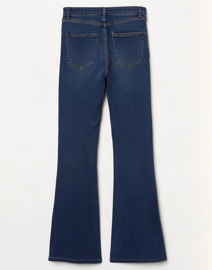 Jeans svasati da donna Zara EU 34 2XS W24 L30 Blu