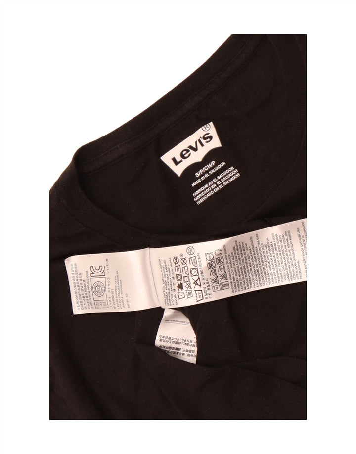 T-shirt grafica Levi's da uomo Miami Top piccola in cotone nero