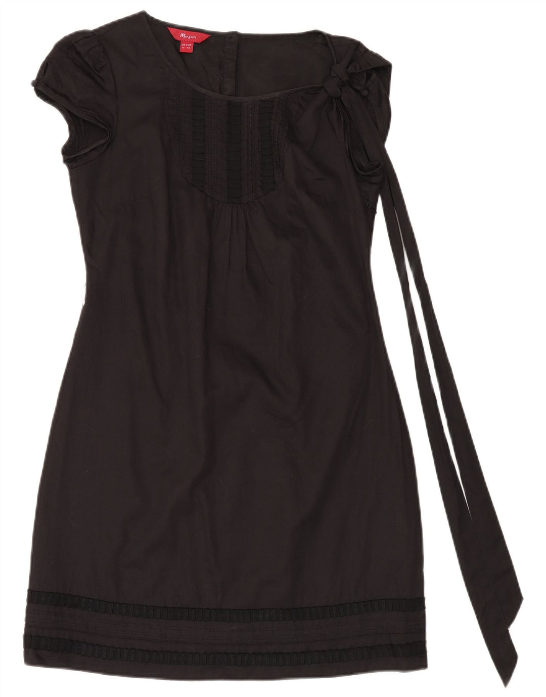 Abito tubino da donna Monsoon UK 12 cotone nero medio