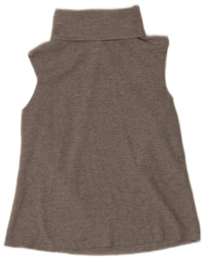 Canotta da donna Zara UK 10 piccola in poliestere grigio
