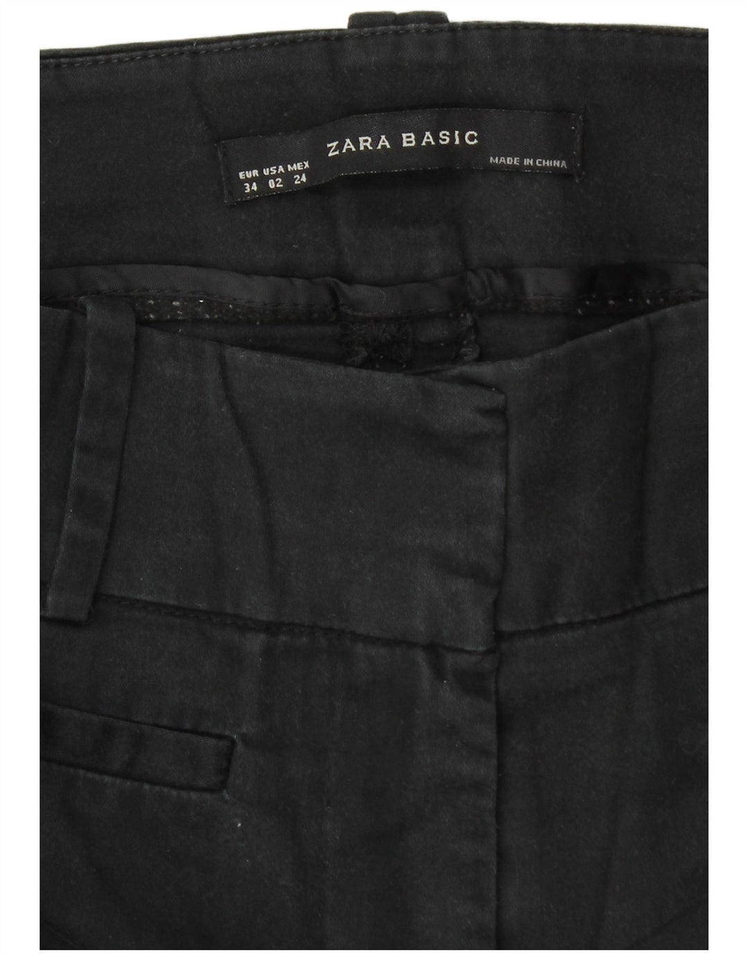 Pantaloncini casual da donna Zara EU 34 2XS W24 Grigi