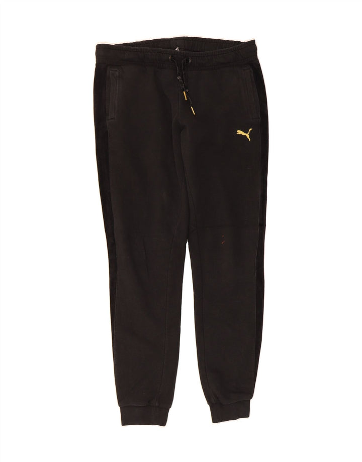 PUMA Mens Tracksuit Trousers Joggers Medium  Black Vintage Puma and Second-Hand Puma from Messina Hembry 