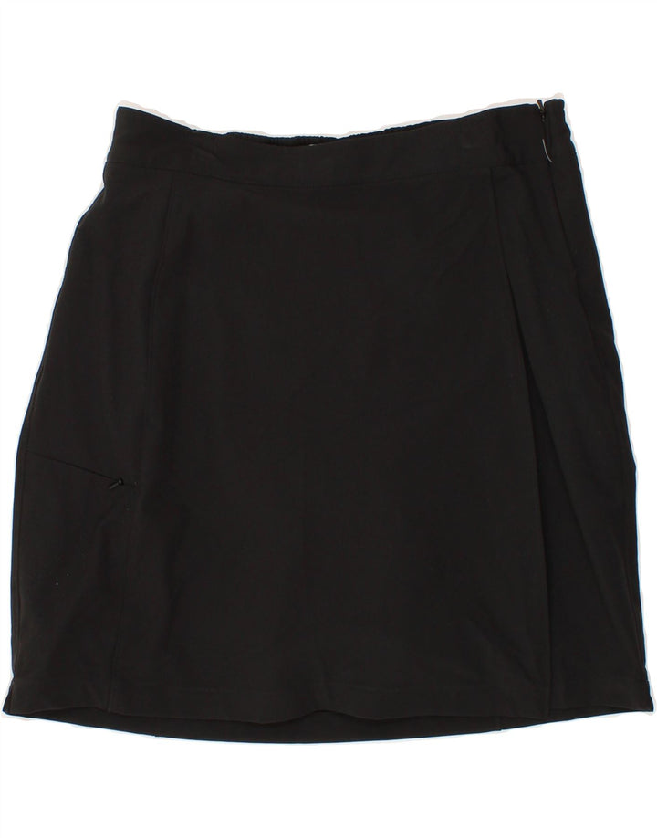 L.L.BEAN Womens Skort UK 14 Medium  Black Nylon Vintage L.L.Bean and Second-Hand L.L.Bean from Messina Hembry 