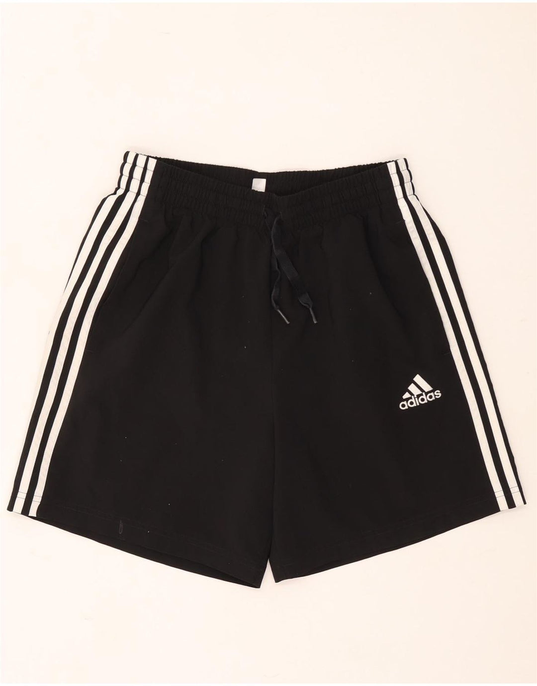 Pantaloncini sportivi Adidas da uomo medi neri