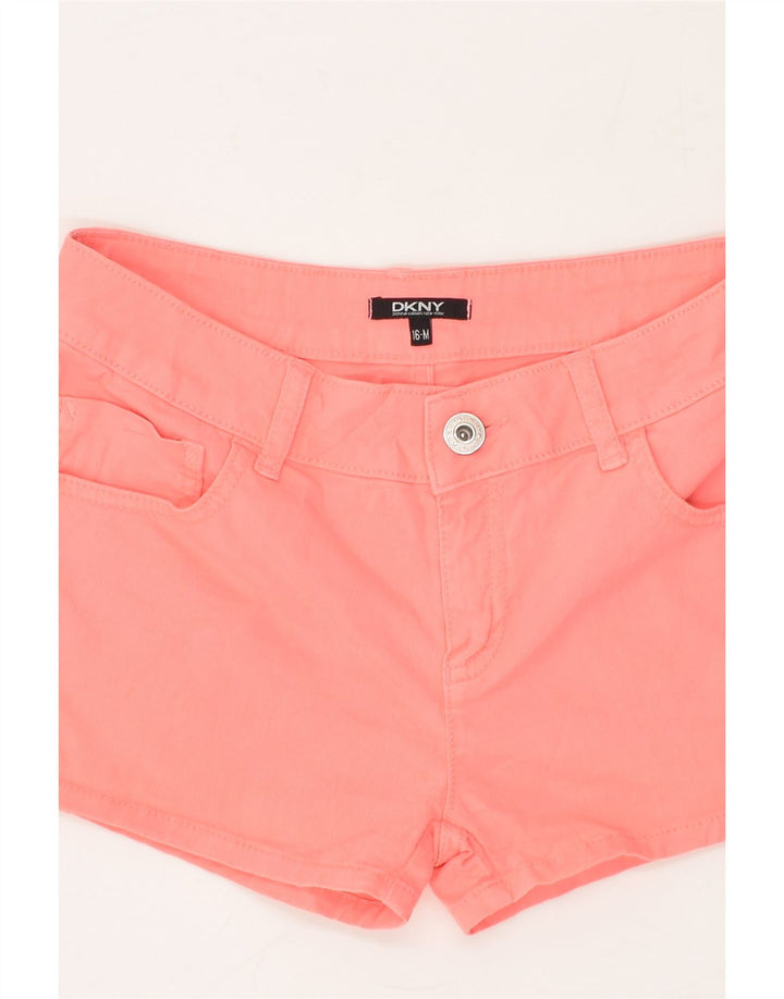 DKNY Girls Hot Pants 15-16 Years W30 Pink Cotton | Vintage Dkny | Thrift | Second-Hand Dkny | Used Clothing | Messina Hembry 