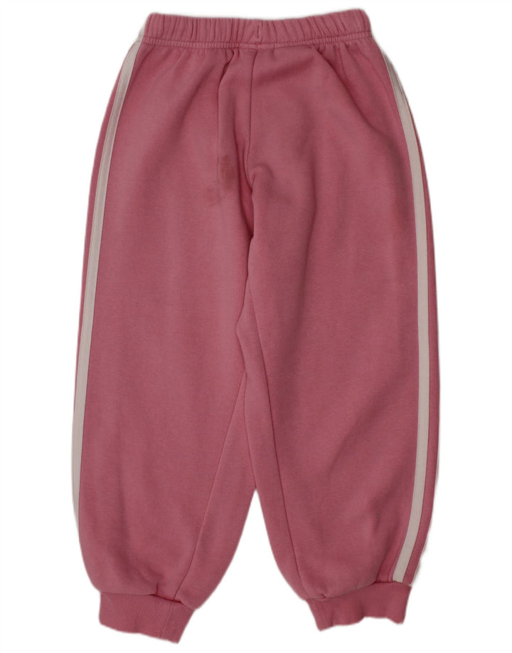 Pantaloni della tuta da bambina ADIDAS Joggers 5-6 anni in cotone rosa