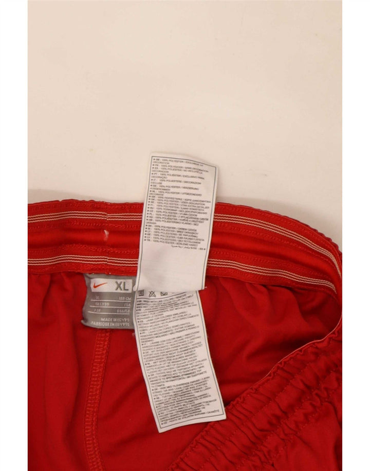 Pantaloncini sportivi da uomo Nike XL rosso poliestere