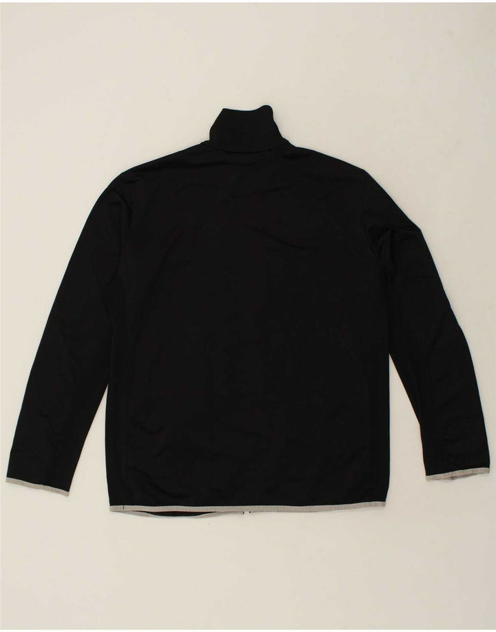 Giacca da ginnastica grafica da uomo ADIDAS XL nera in poliestere