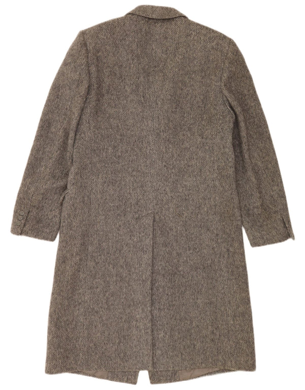 Cappotto da uomo Lebole UK 36 Small Grigio Lana Vergine