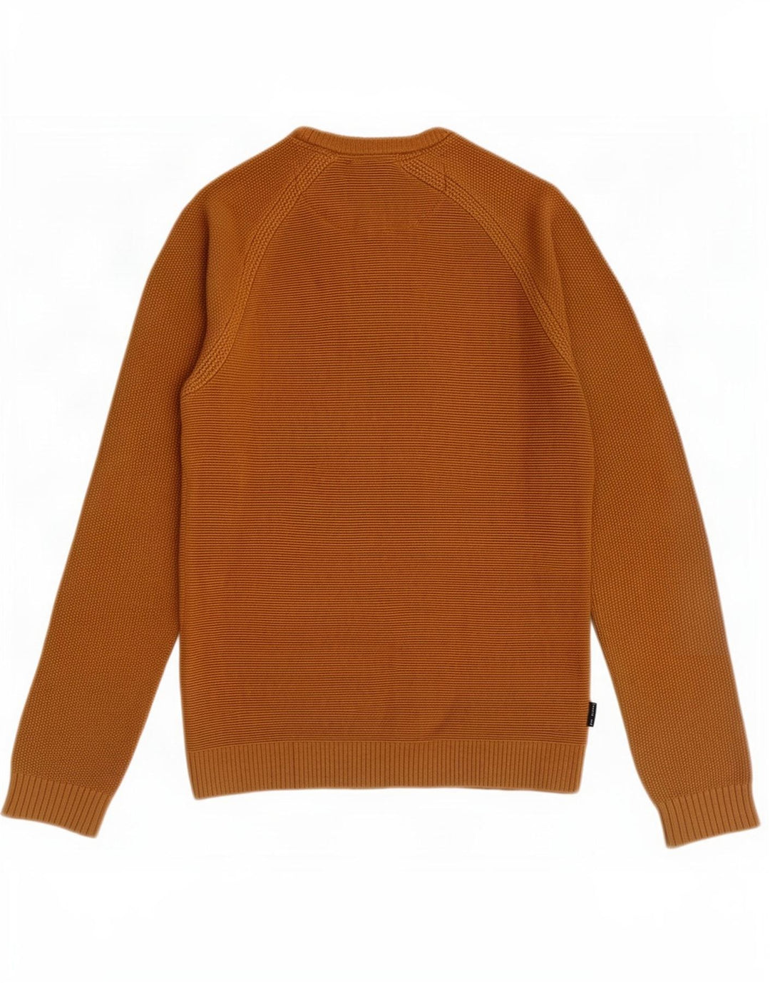 Maglione maglione girocollo da uomo Ted Baker taglia 2 piccolo cotone beige