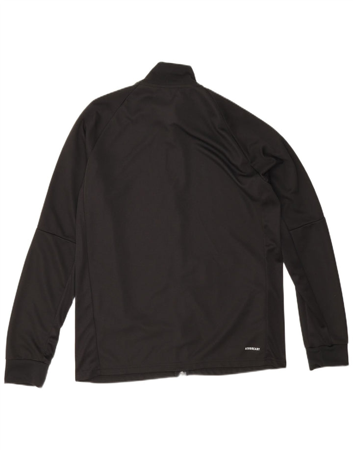 Giacca da tuta da uomo Adidas UK 44/46 grande poliestere nero