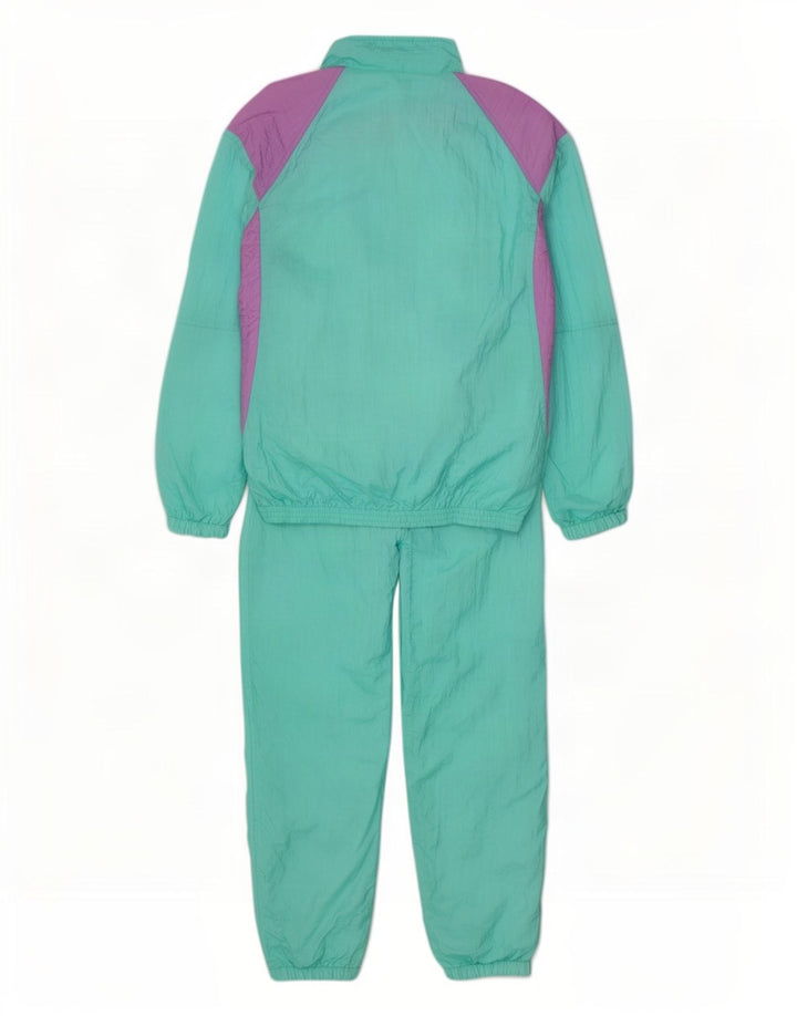 Tuta intera da uomo MC Ross XL in nylon color block turchese