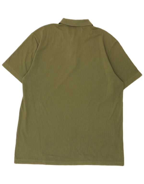 Kappa Mens Polo Shirt 2XL Khaki Cotton
