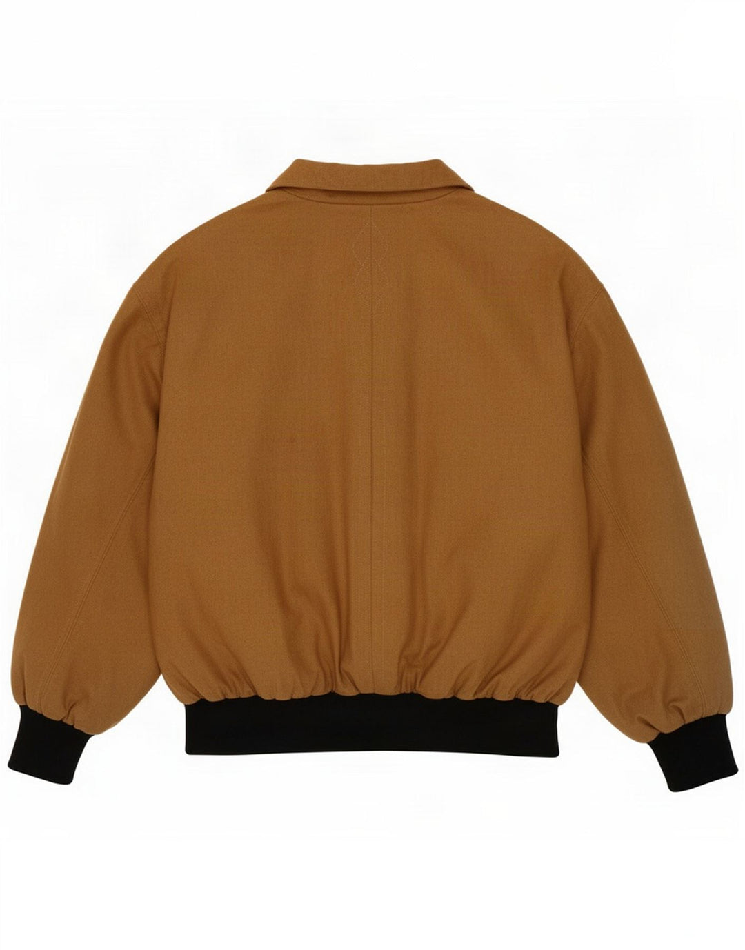 Giubbotto bomber vintage da donna UK 16 grande beige