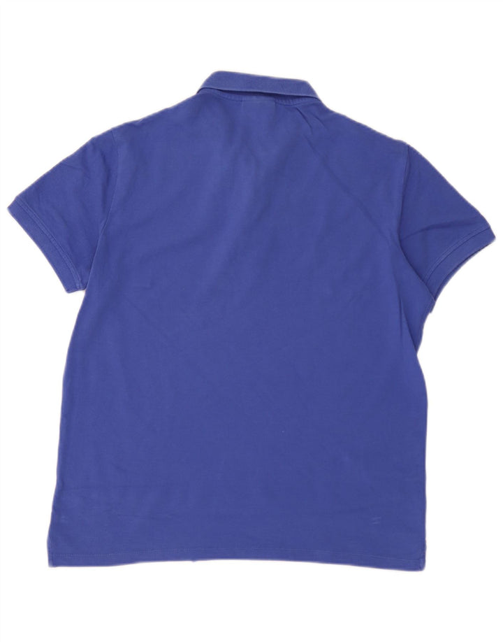 Polo da uomo Emporio Armani blu medio