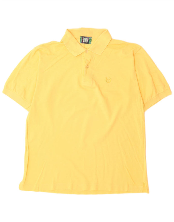 Polo da uomo Sergio Tacchini grande gialla
