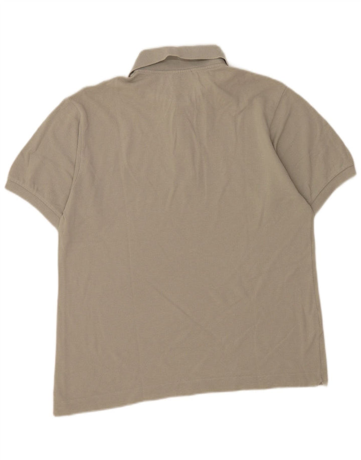 Polo da uomo Lacoste taglia 4 grigio medio