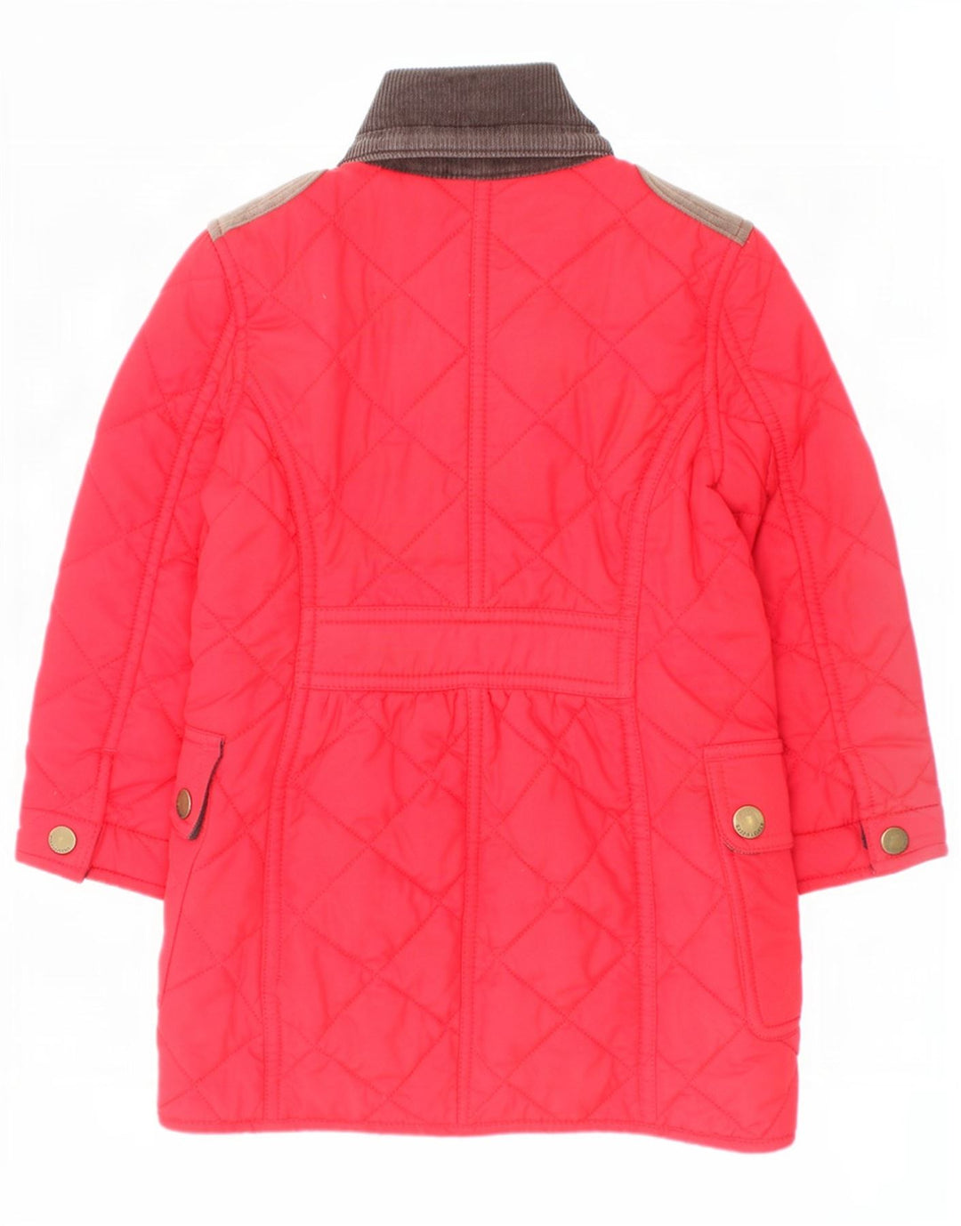Cappotto trapuntato per ragazze Ralph Lauren 2-3 anni in poliestere color block rosso
