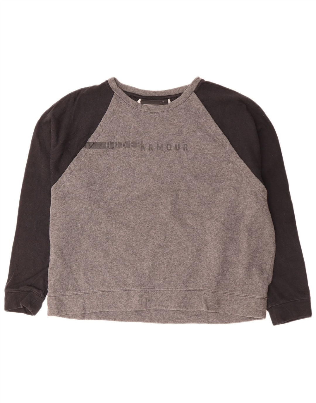 Felpa oversize da donna UNDER ARMOUR UK 18 XL Colorblock grigio