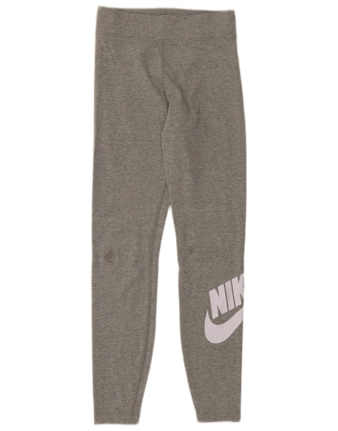 Leggings grafici da donna NIKE UK 10 piccolo cotone grigio