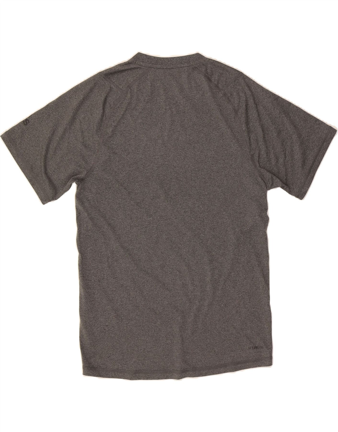 ADIDAS Mens Aeroready T-Shirt Top Small Grey Polyester Vintage Adidas and Second-Hand Adidas from Messina Hembry 