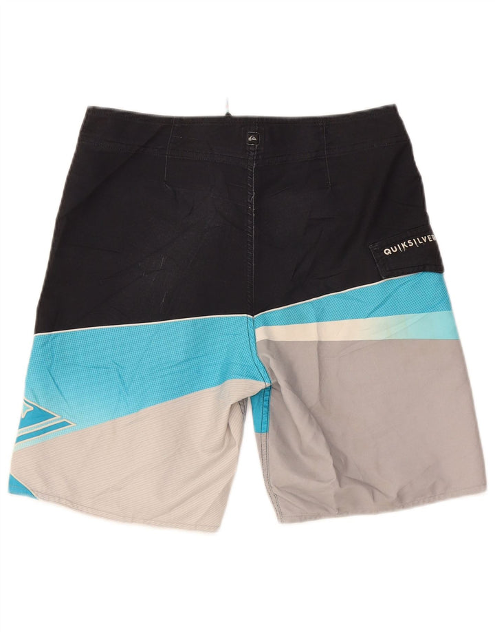 QUIKSILVER Pantaloncini da bagno da uomo medi multicolore Colourblock