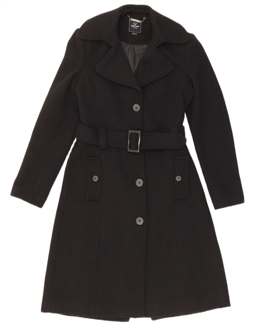 Cappotto da donna Specchio UK 10 piccolo nero