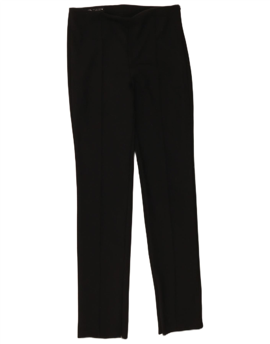 Pantaloni casual slim da donna Zara piccoli W26 L33 neri
