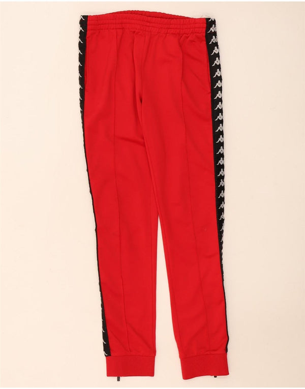 Pantaloni da tuta con grafica Kappa da uomo Joggers Small Red Colourblock