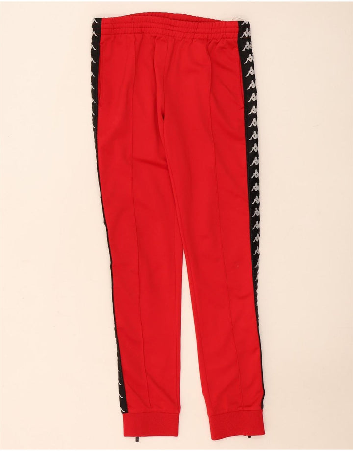 Pantaloni da tuta con grafica Kappa da uomo Joggers Small Red Colourblock