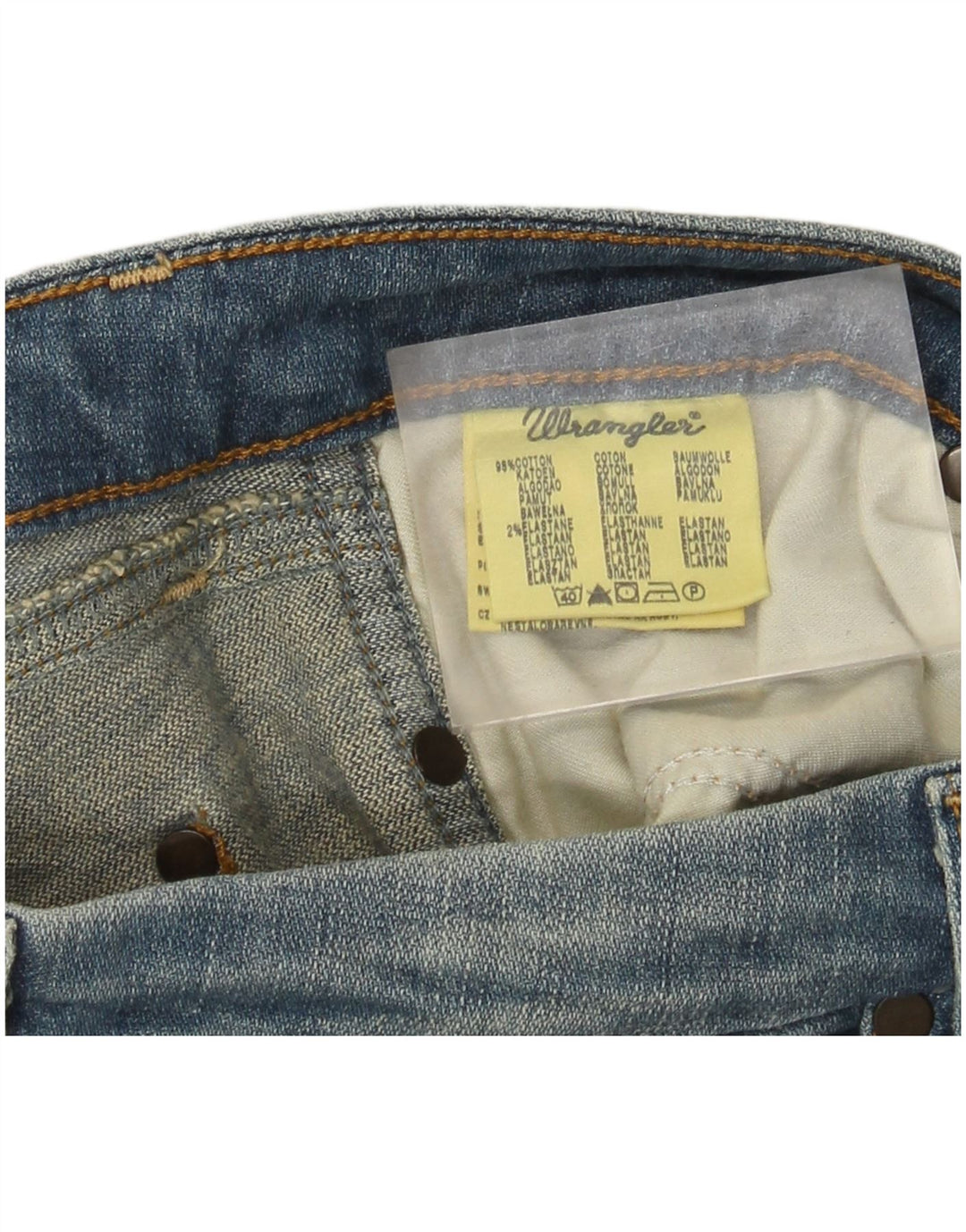 Jeans Wrangler Donna Sofia Bootcut W29 L30 Cotone Blu