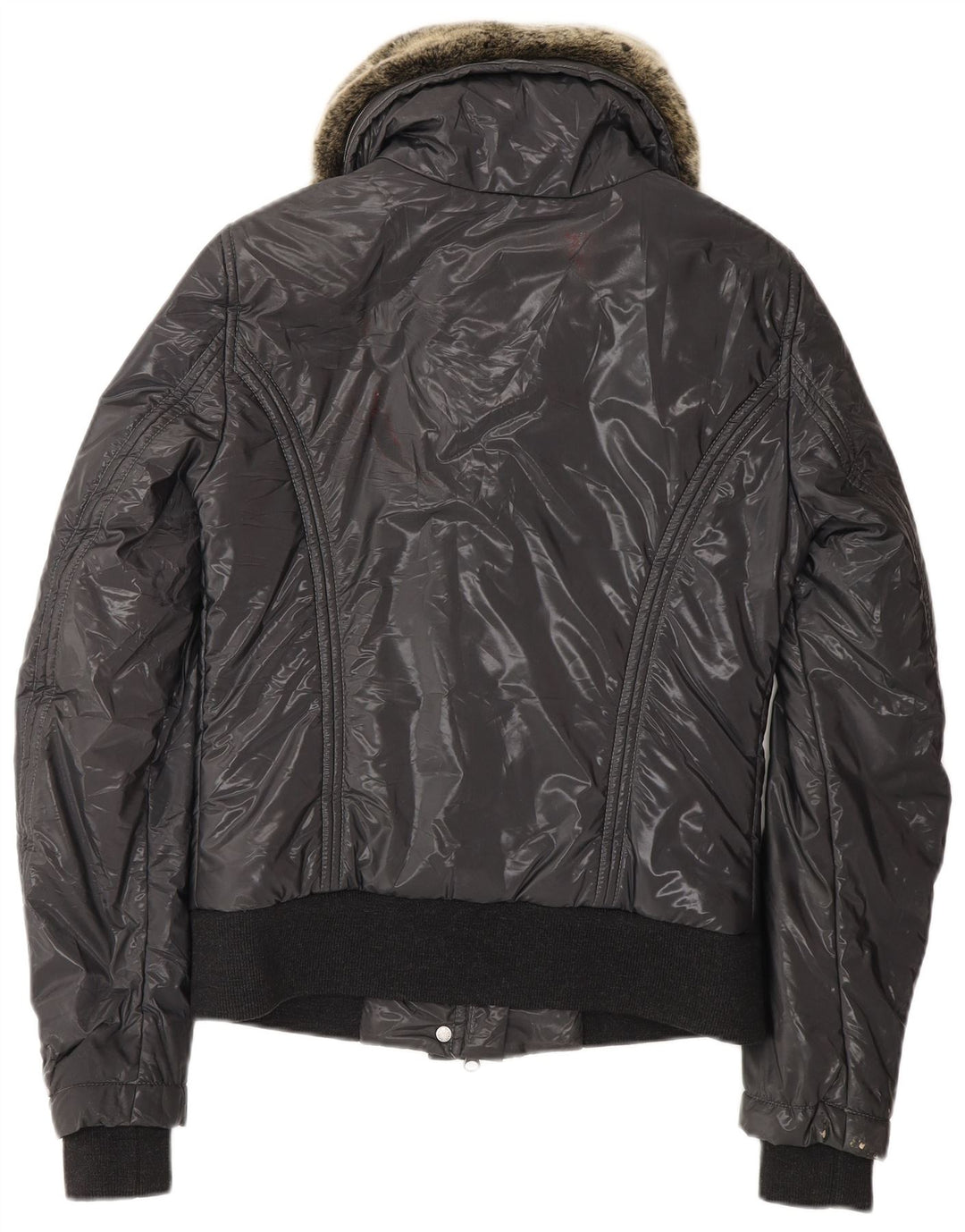 Giacca imbottita da donna BELSTAFF EU 40 piccola in nylon grigio