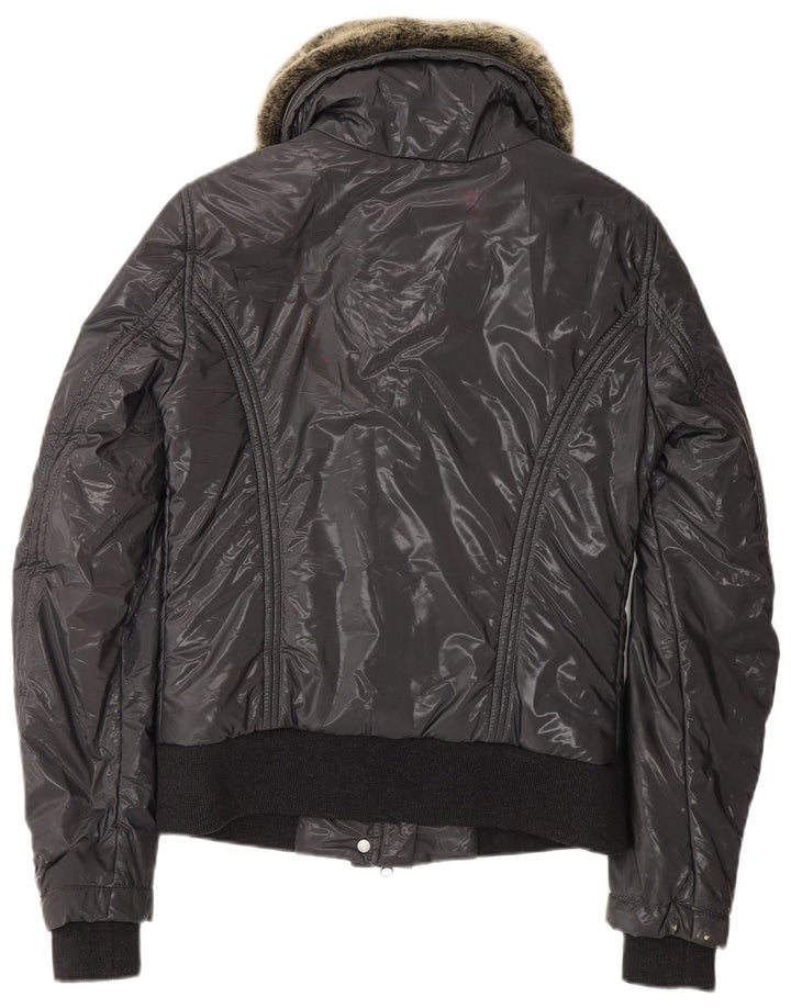 Giacca imbottita da donna BELSTAFF EU 40 piccola in nylon grigio