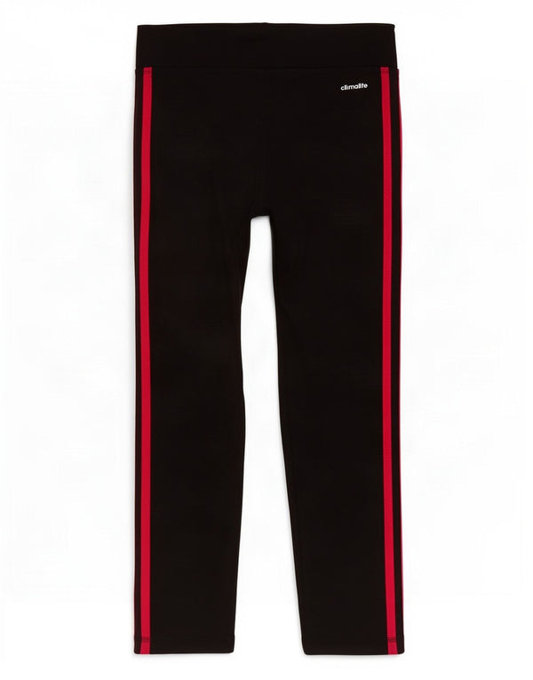 Leggings Adidas Climalite Capri da donna UK 8/10 Piccolo poliestere nero