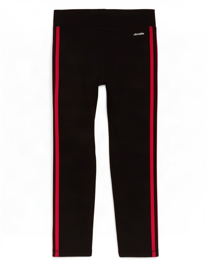 Leggings Adidas Climalite Capri da donna UK 8/10 Piccolo poliestere nero