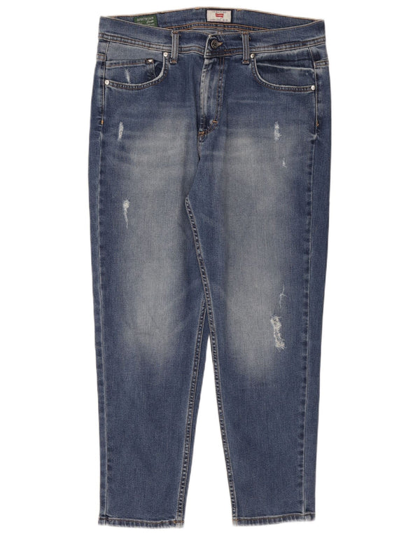 CARRERA Jeans affusolati da uomo invecchiati IT 50 Large W34 L26 Cotone blu