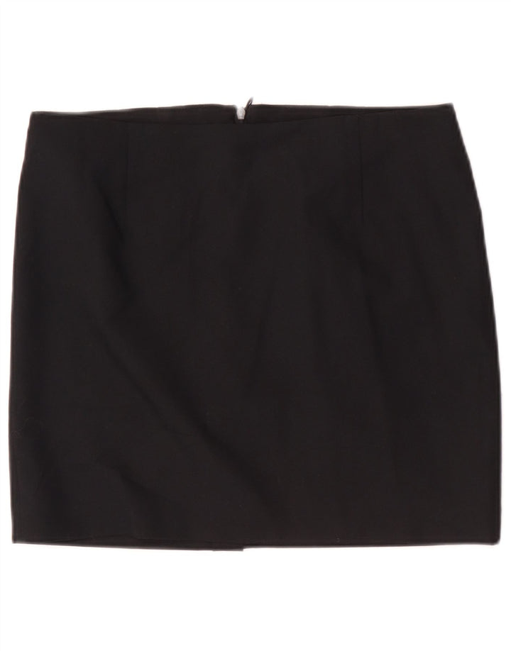 Minigonna da donna Zara media W28 poliestere nero