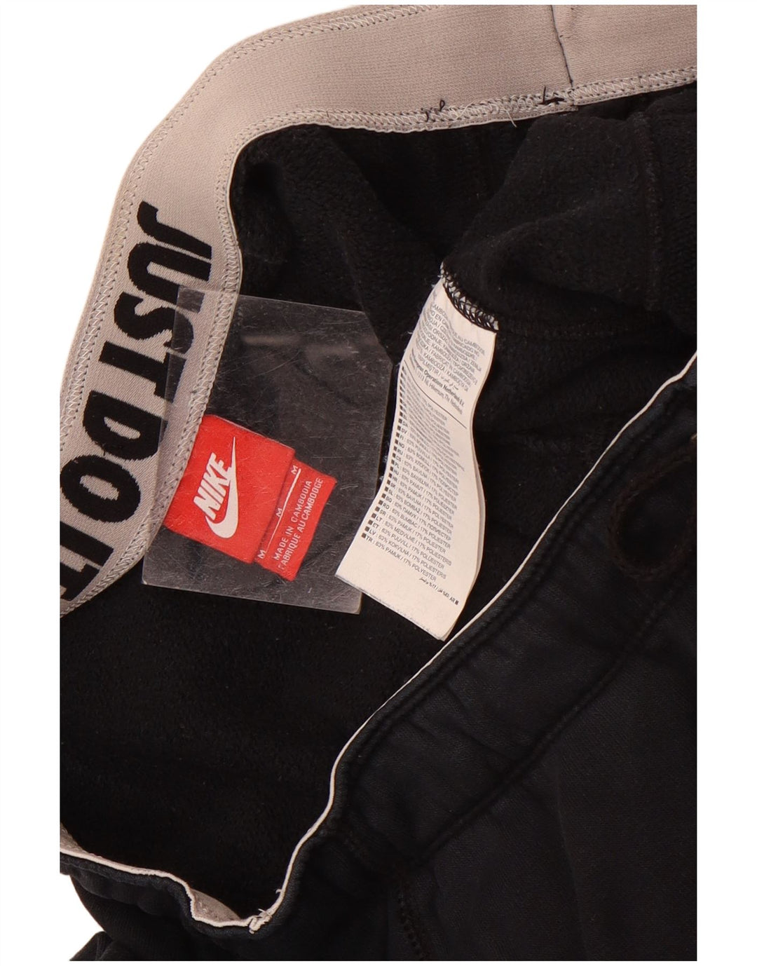 Pantaloni da tuta da uomo Nike Joggers medio cotone nero