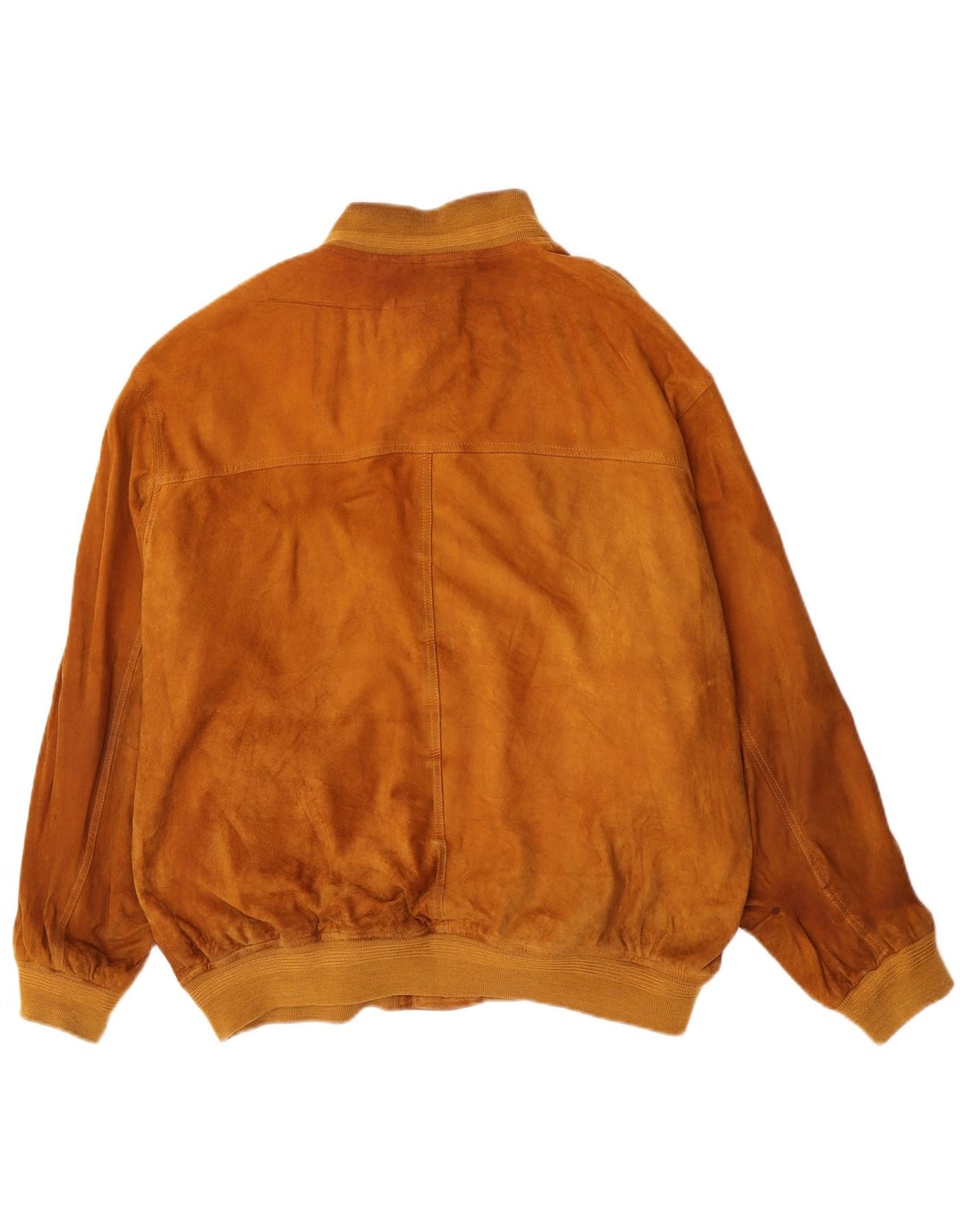 Giubbotto bomber in pelle scamosciata da uomo Harry&Moore EU 56 3XL Pelle beige