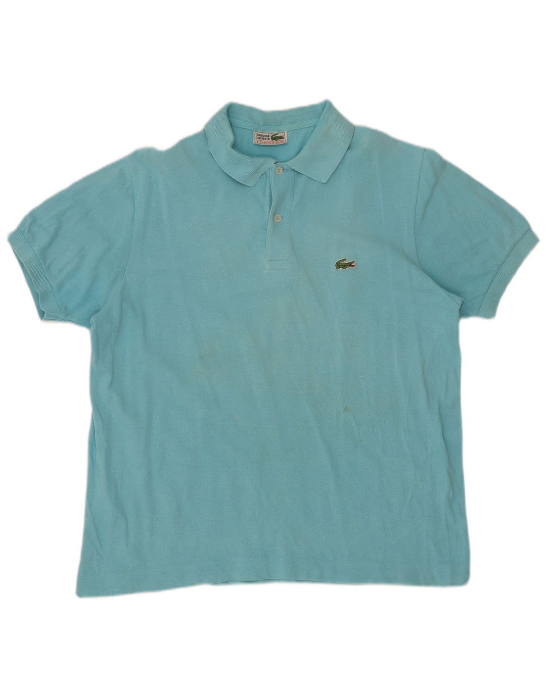 Polo da uomo Lacoste taglia 6 XL in cotone turchese