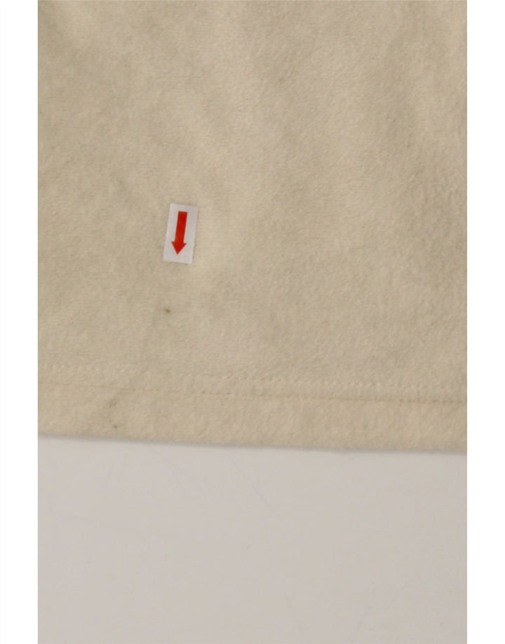 MOUNTAIN WAREHOUSE Womens Fleece Jacket UK 16 Large Off White Polyester Vintage Mountain Warehouse and Second-Hand Mountain Warehouse from Messina Hembry 